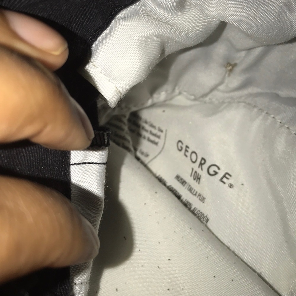 Boy black khakis